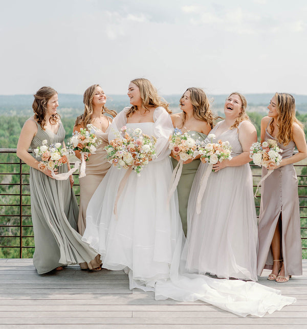 How We Shopped for Bridesmaids Dresses Online with Revelry