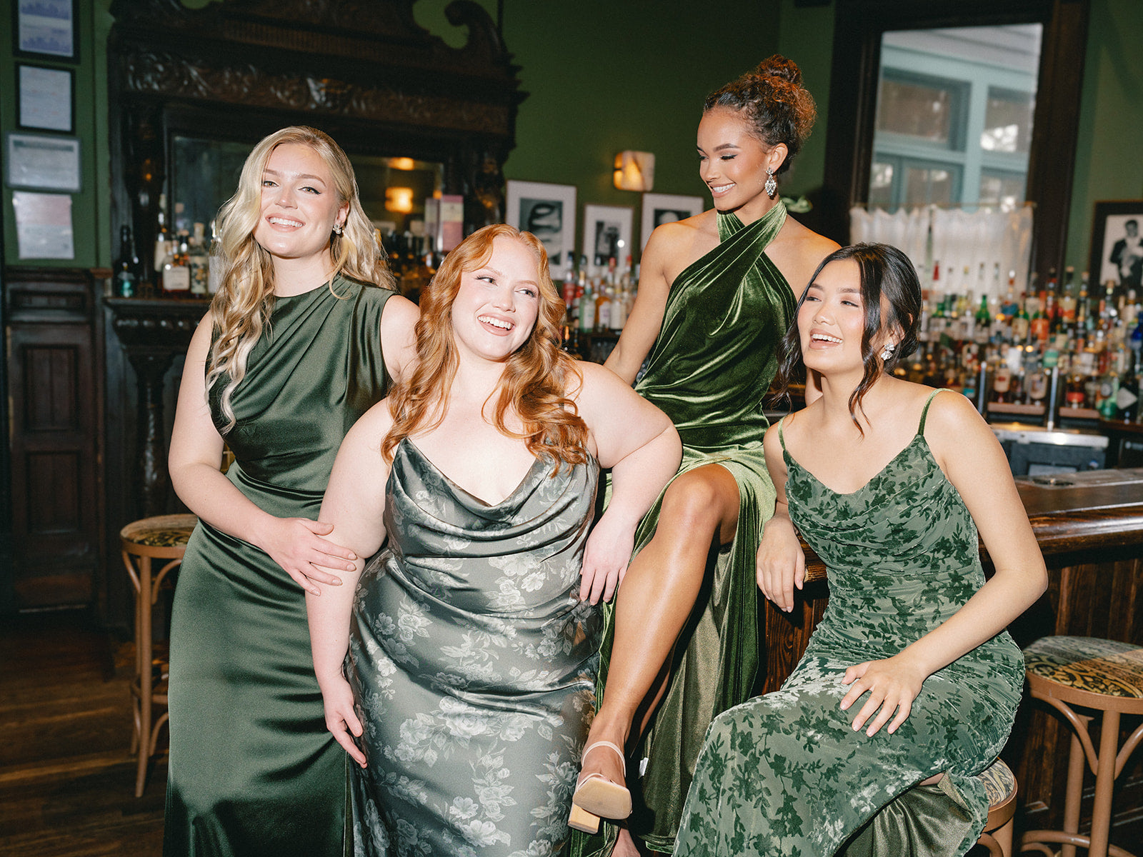 Green Bridesmaid Dresses