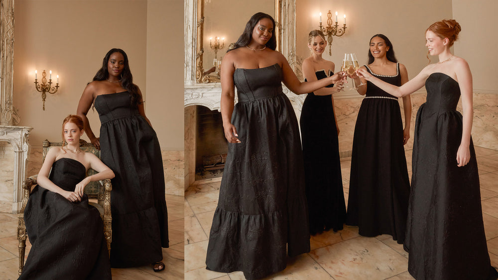Black Bridesmaid Dresses Black Bridesmaid Dresses
