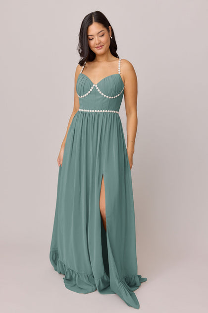 Shylah Luxe Chiffon Dress | Made To Order | Rosemary