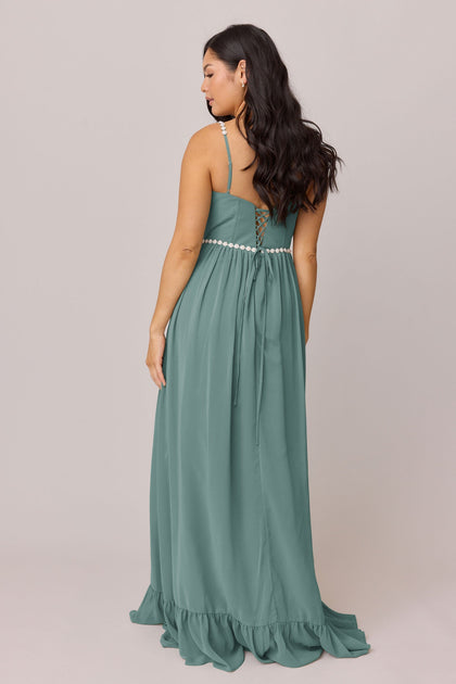 Shylah Luxe Chiffon Dress | Made To Order | Rosemary