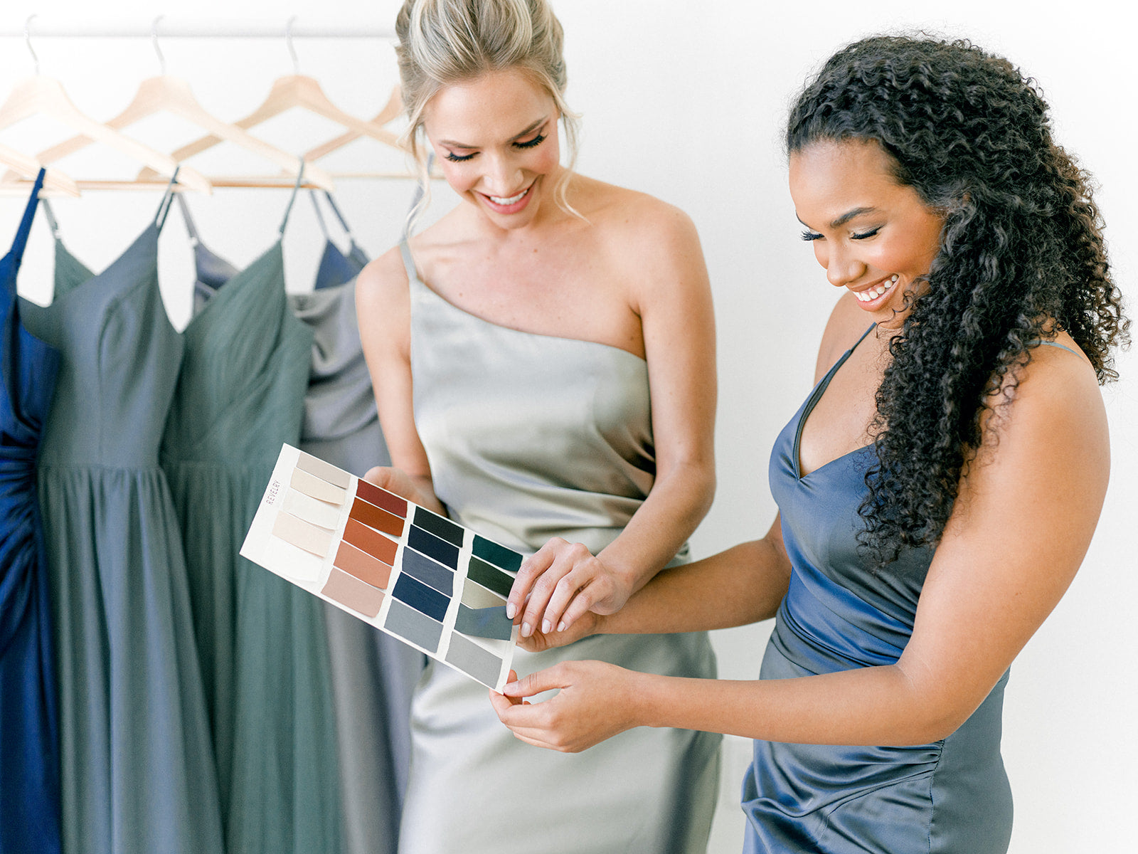 Bridesmaid Dresses Color Swatches