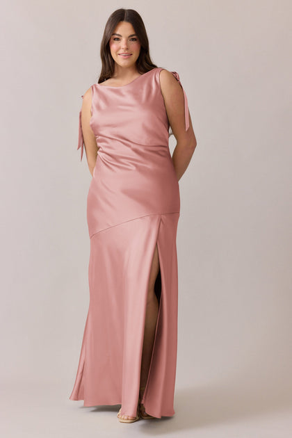 Aaliyah Satin Dress | Made To Order | Blushing Bride