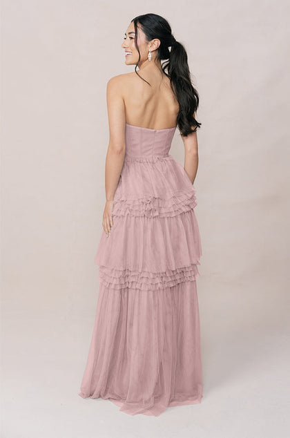 Adeline Tulle Dress | Made To Order | Blush