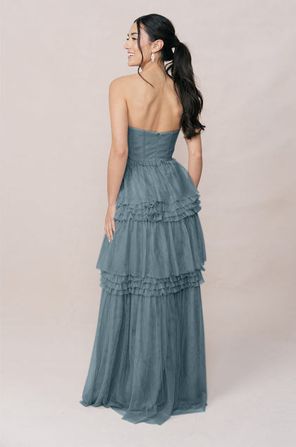 Adeline Tulle Dress | Made To Order | Eucalyptus