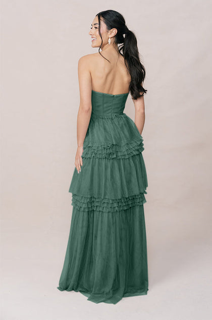Adeline Tulle Dress | Made To Order | Greenery