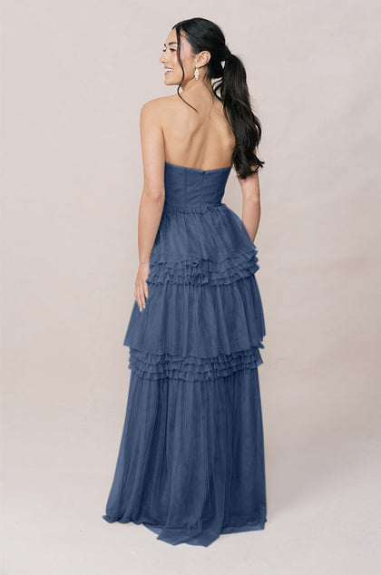 Adeline Tulle Dress | Made To Order | Romantic Blue