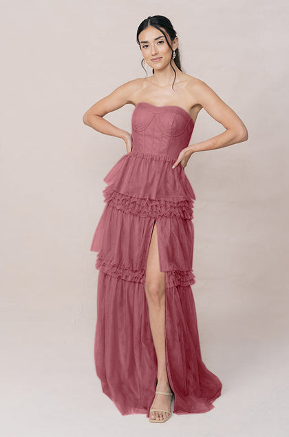 Adeline Tulle Dress | Made To Order | Rosewood