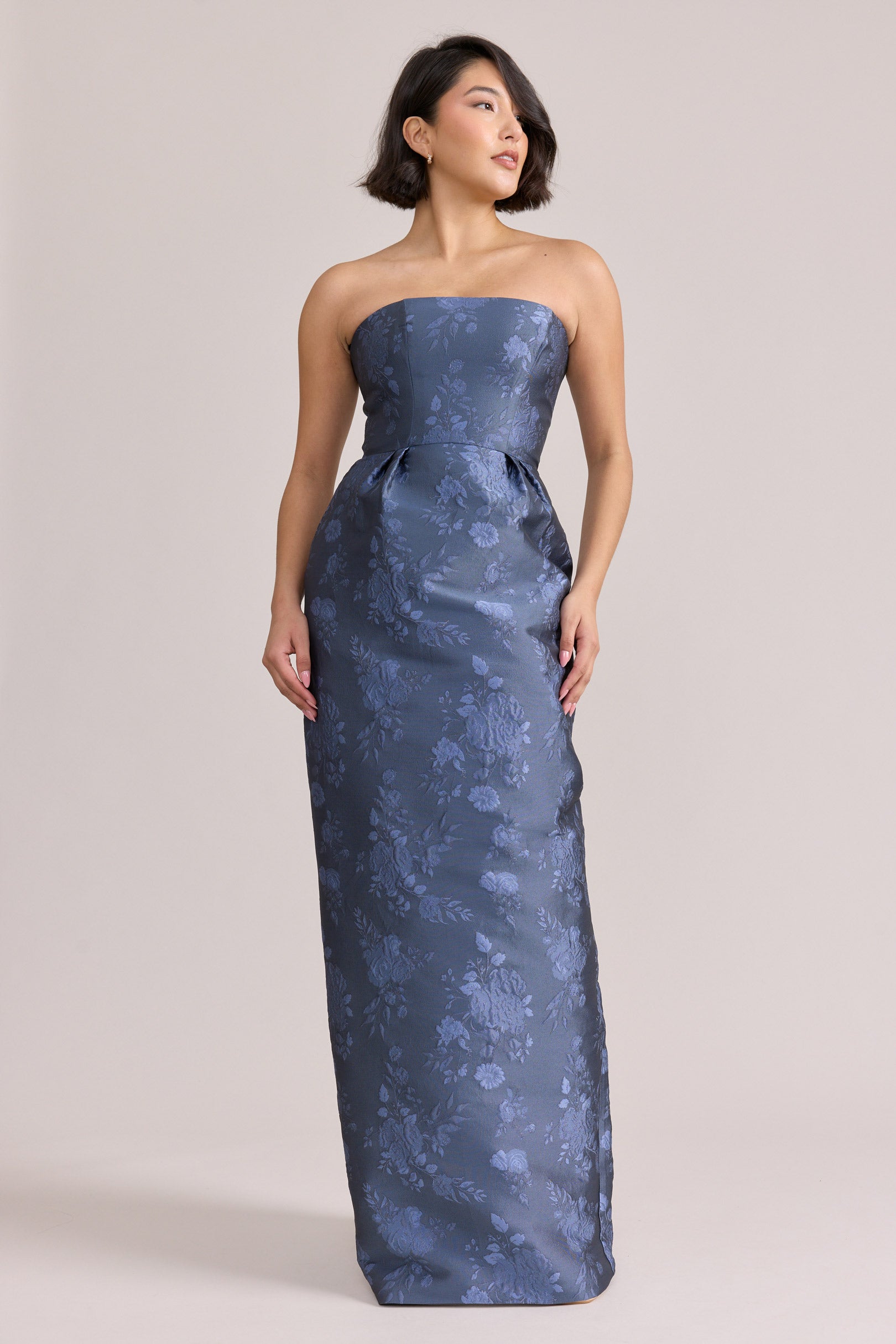 Adrienne Jacquard Dress