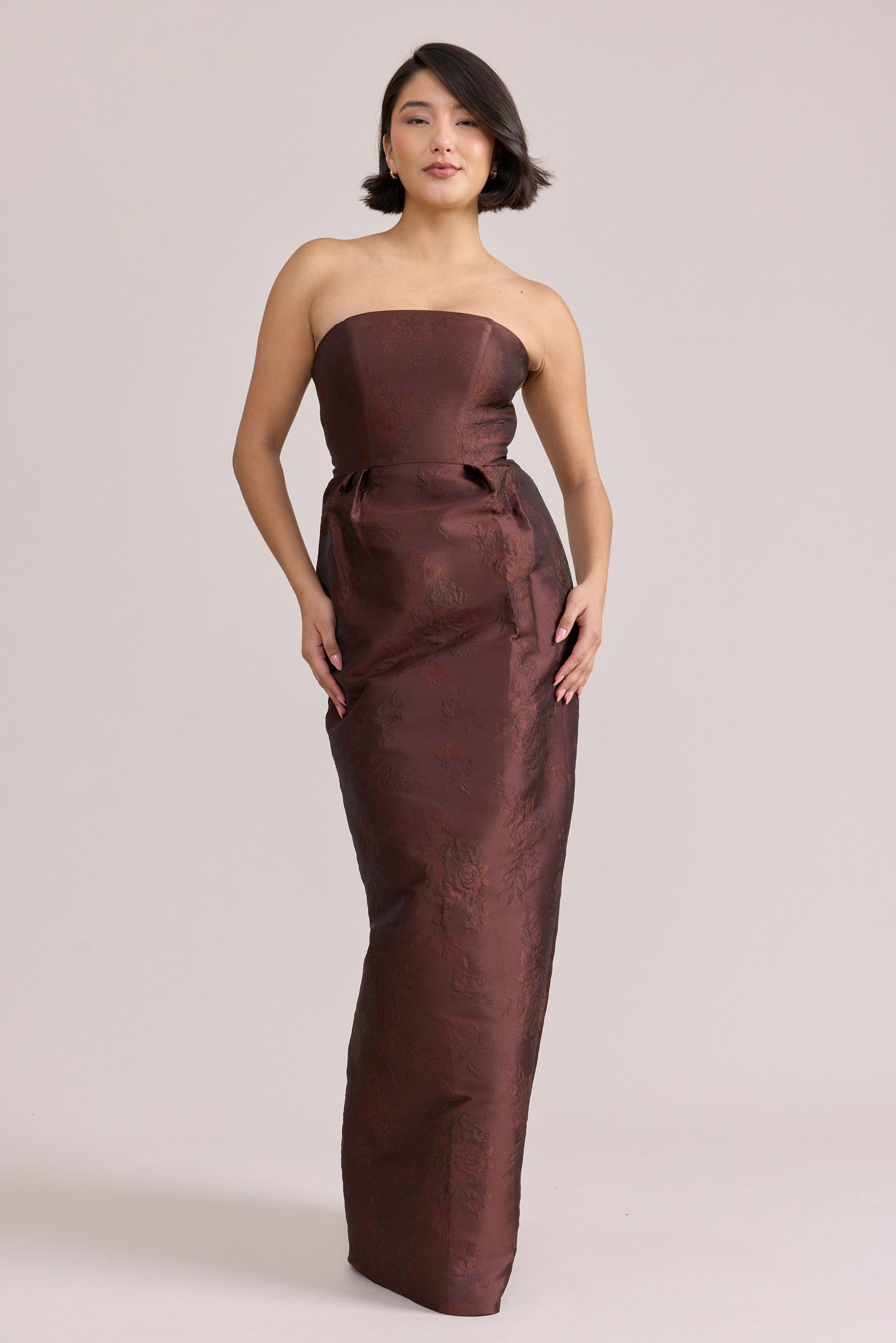 Adrienne Jacquard Dress