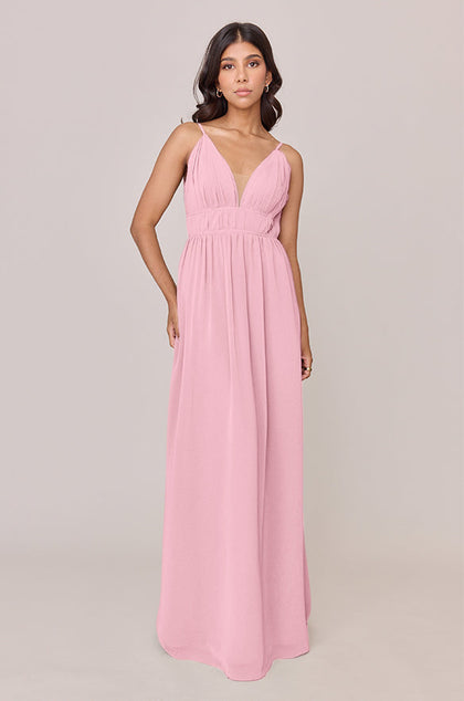 Alma Chiffon Dress | Made To Order | Rosette