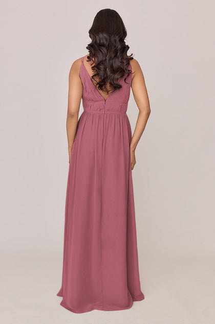 Alma Chiffon Dress | Made To Order | Rosewood