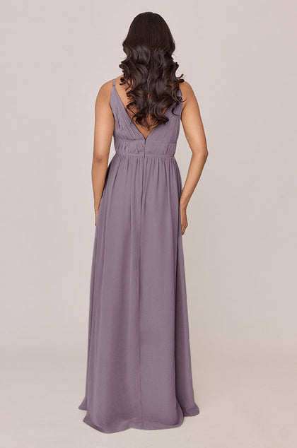 Alma Chiffon Dress | Made To Order | Wisteria