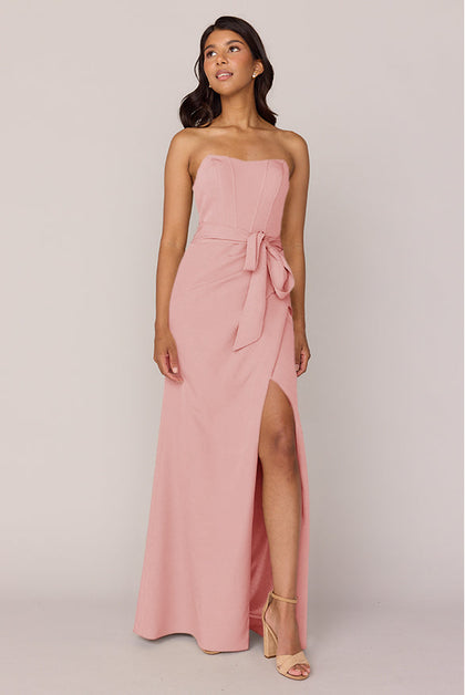 Amara Crepe Dress | Made To Order | Rosette