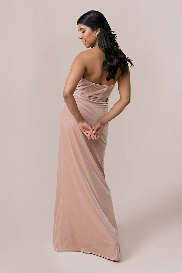 Amara Velvet Dress | Made to Order Olive Amara Velvet Dress | Made to Order Olive