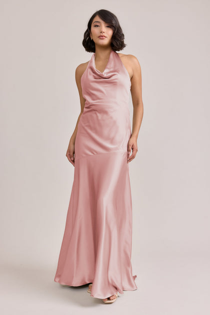 Amaya Satin Dress | Made To Order | Blushing Bride