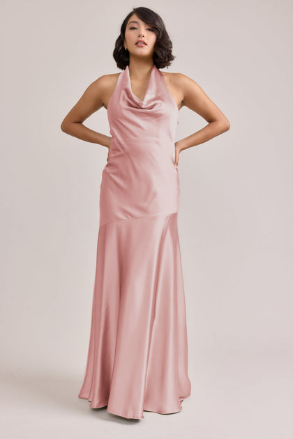 Amaya Satin Dress | Made To Order | Blushing Bride