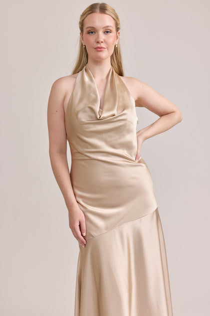 Model: Sydney; Size: 10; Color: Gold Champagne