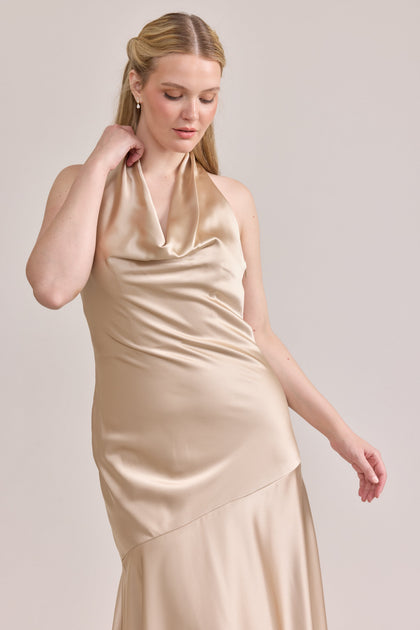 Model: Sydney; Size: 10; Color: Gold Champagne