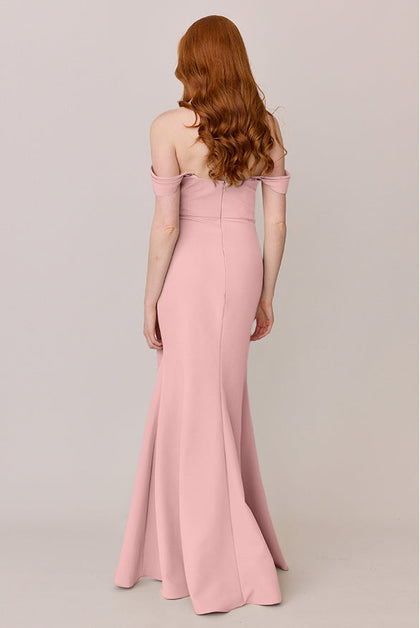Ariel Convertible Crepe Dress | Made To Order | Blushing Bride