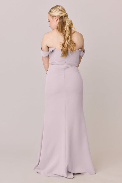 Ariel Convertible Crepe Dress | Made To Order | Lilac
