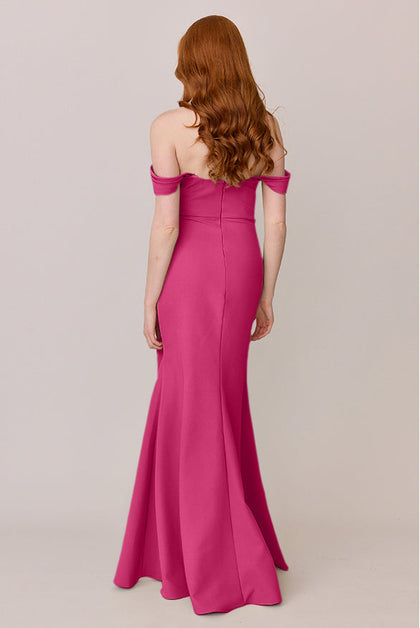 Ariel Convertible Crepe Dress | Made To Order | Malibu Pink