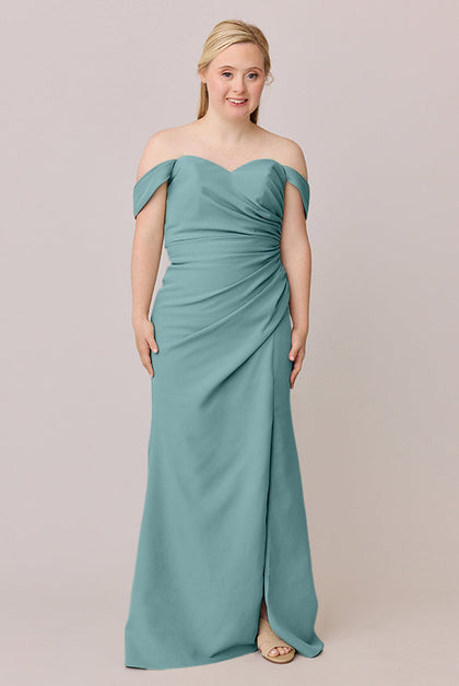 Ariel Convertible Crepe Dress | Made To Order | Rosemary
