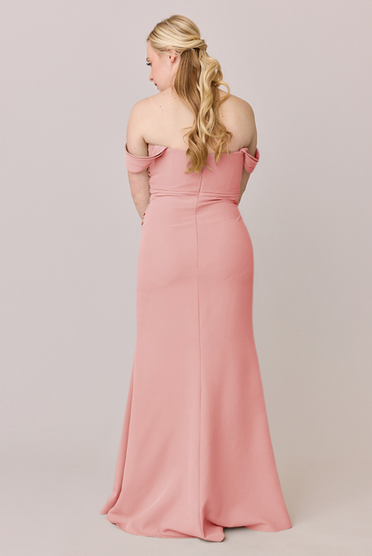 Ariel Convertible Crepe Dress | Made To Order | Rosette