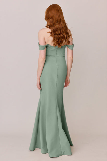 Ariel Convertible Crepe Dress | Made To Order | Sage