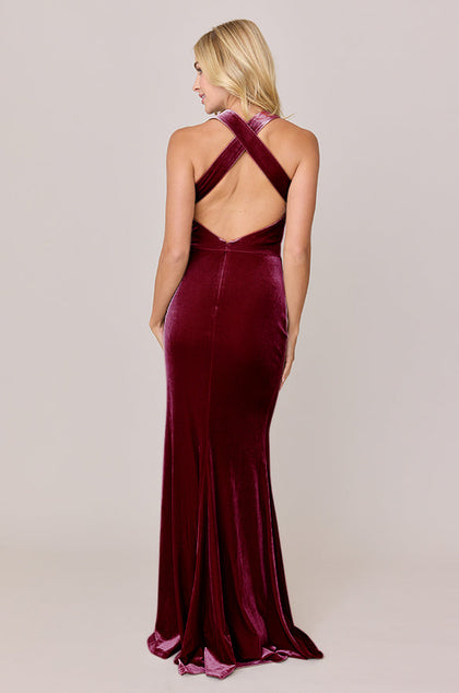 Asher Velvet Dress | Made To Order | Romantic Rose