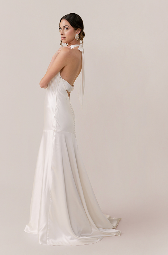 Athena Satin Bridal Gown
