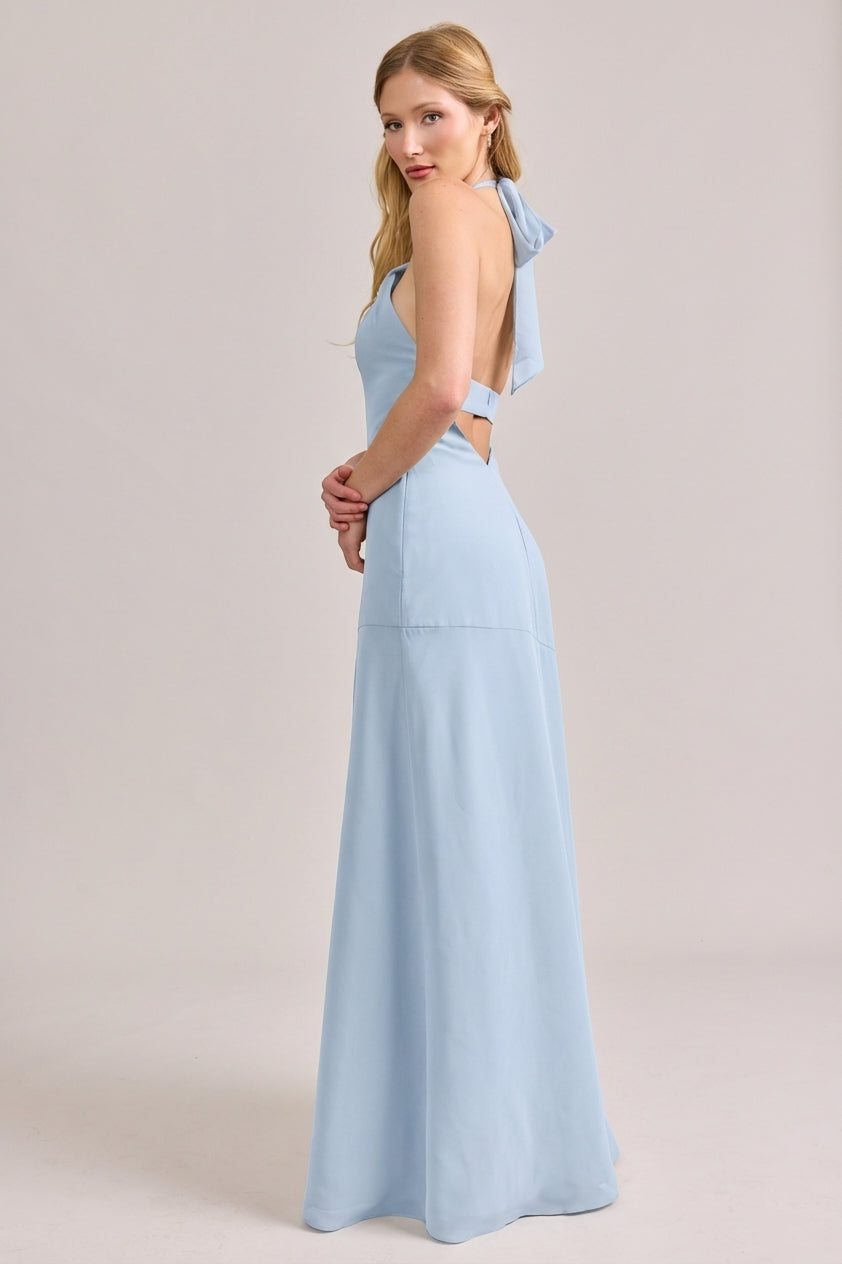 Athena Chiffon Dress | Made To Order Rust Athena Chiffon Dress | Made To Order Rust