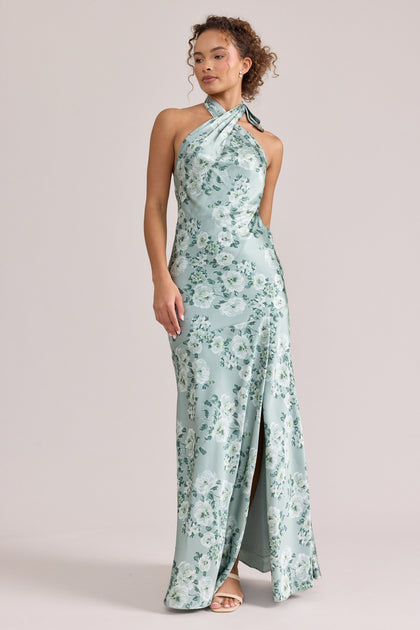 Model: Erica; Size: 4; Color: Sage Blossom