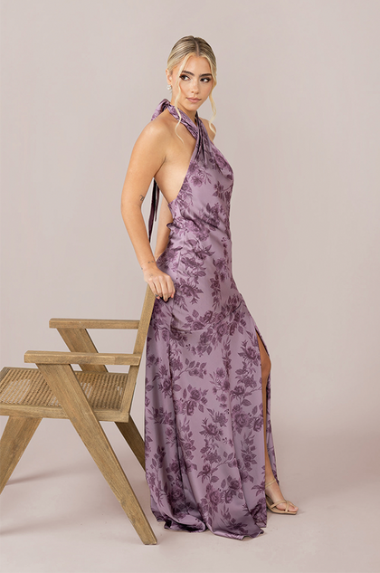 Model: Rylee; Size: 6; Color: Lilac Bouquet