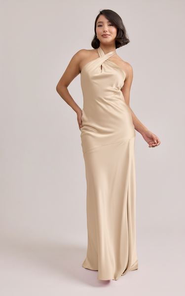 Athena Satin Dress