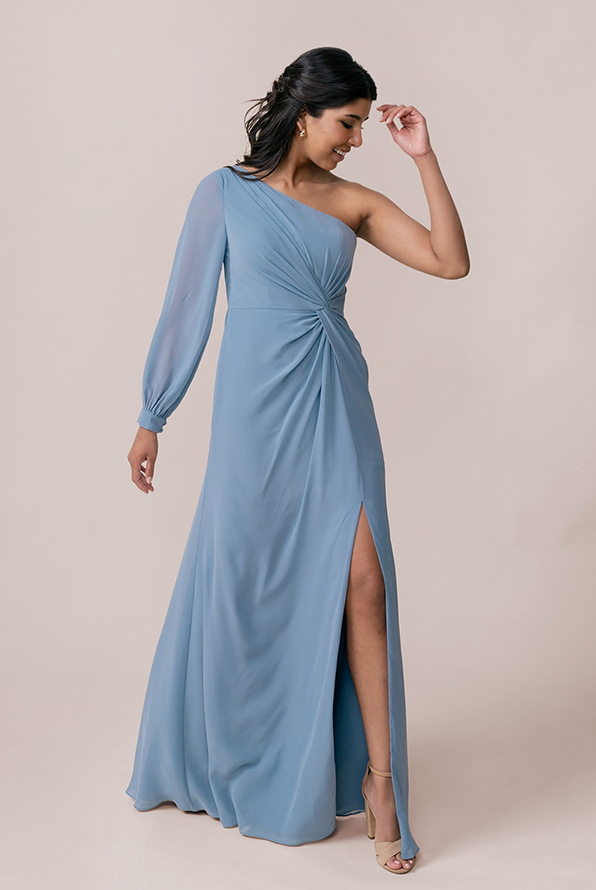 white christmas dresses Aurora Chiffon Dress