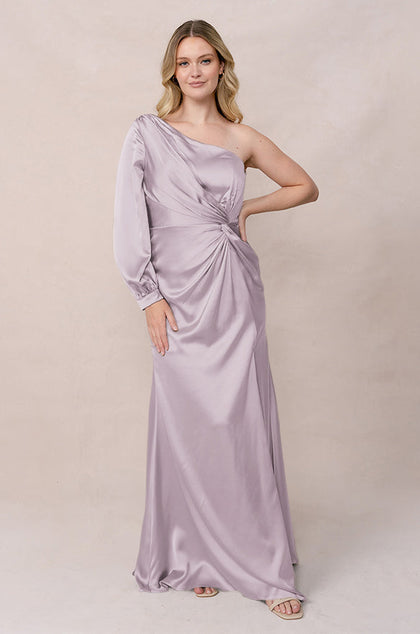 Aurora Satin Dress | Made To Order | Lilac