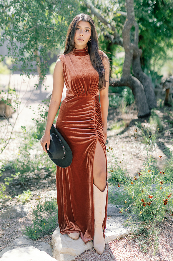 Beck Velvet Dress | Made To Order Silver Sage Beck Velvet Dress | Made To Order Silver Sage