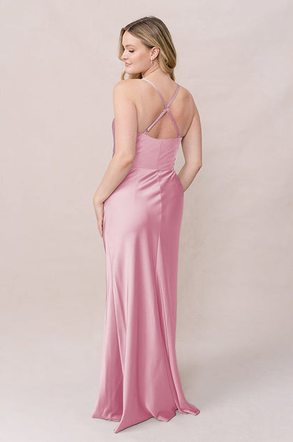 Billie Satin Dress | Made To Order | Perfect Pink