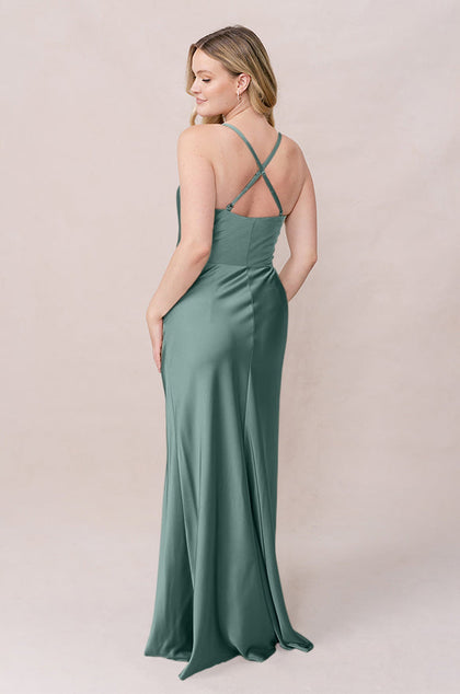 Billie Satin Dress | Made To Order | Rosemary