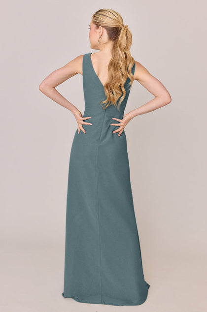 Blair Chiffon Dress | Made To Order | Eucalyptus