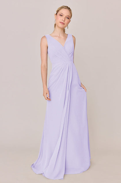 Blair Chiffon Dress | Made To Order | Light Lavender