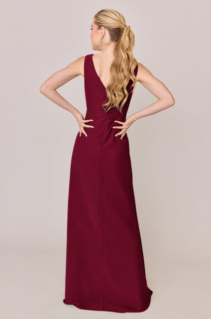 Blair Chiffon Dress | Made To Order | Marsala