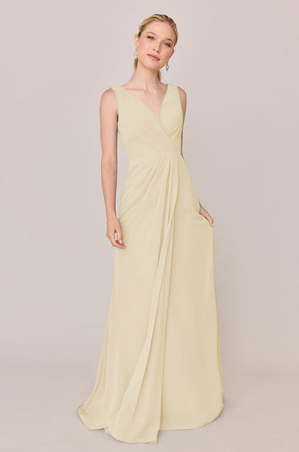 Blair Chiffon Dress | Made To Order | Yellow