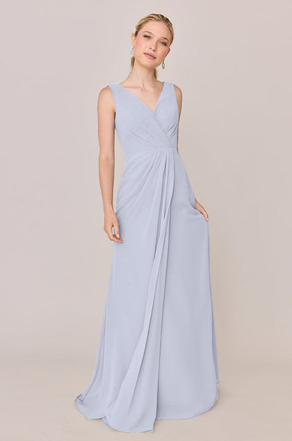 Blair Chiffon Dress | Made To Order | Periwinkle