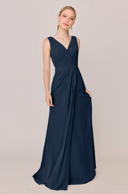 Blair Chiffon Dress | Made To Order | Romantic Blue