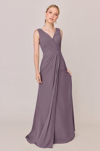 Blair Chiffon Dress | Made To Order | Wisteria