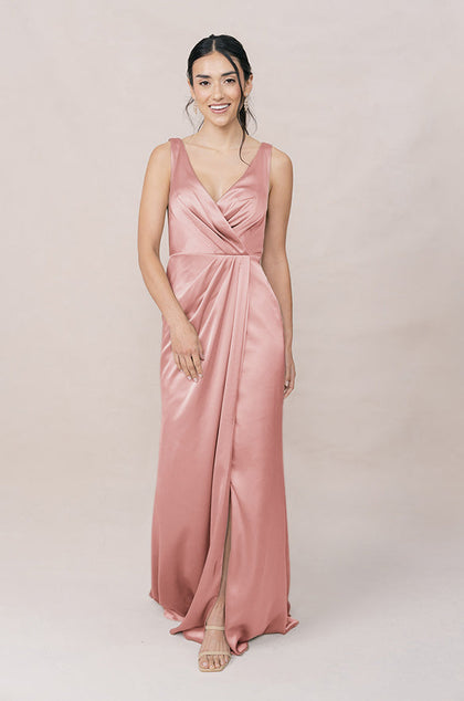 Blair Satin Dress | Made To Order | Blushing Bride