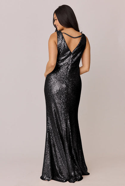 Blair Sequin Dress | Made To Order | Black