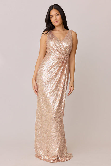 Blair Sequin Dress | Made To Order | Rose Gold